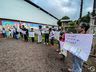 Escola realiza “Abraço Solidário” contra a municipalização; assista ao vídeo