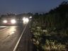 Passageiro fica ferido em saída de pista na BR-163 em São Miguel do Oeste 