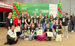 Vereadores Mirins de Itapiranga participam do 14º Encontro Estadual em Florianópolis