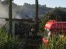 Casa é destruída por incêndio no interior de Guaraciaba