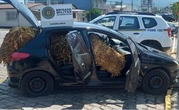 Homem é preso após ser flagrado transportando tabaco furtado no RS