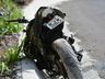 Homem sofre fratura em uma das pernas em queda de motocicleta na BR-282