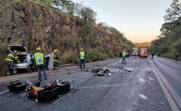 Homem morre em grave acidente na BR 282, em Maravilha