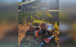 Colisão entre motos deixa dois feridos em São Miguel do Oeste