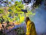 Incêndio atinge área de 100 mil metros quadrados