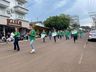 Linha do tempo sobre agricultura e indústria foi trabalhado no desfile cívico