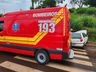 Idoso fica ferido em colisão de carro com barranco em Itapiranga