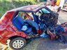 Carro de Palma Sola se envolve em acidente com mortes na BR-280