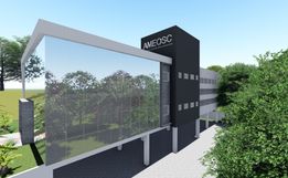 Nova sede da Ameosc está com 80% das obras executadas e deve ser entregue no início de 2022