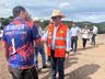 Governador vistoria obras na SC-305; pavimentação deve começar em março