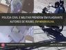 Ladrões fogem após assaltar empresa na BR 282, mas acabam presos pela polícia