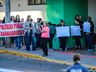 Servidores municipais fazem novo protesto em São Miguel do Oeste