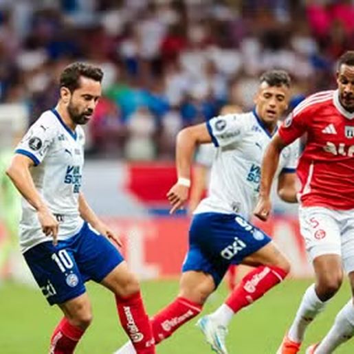 Fora de casa, Internacional empata com o Bahia na estreia pela Libertadores 