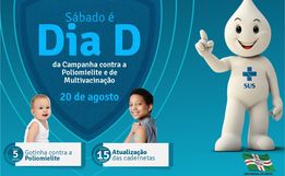 SMOeste terá Dia D de vacinação contra Poliomielite e de Multivacinação neste sábado