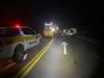 Colisão entre carro e moto deixa mulher ferida na SC-496, em Descanso