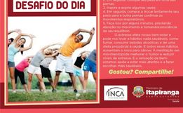 Secretaria de Saúde de Itapiranga adere à campanha de prevenção ao câncer