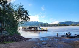 Barca Aliança retoma travessia em Itapiranga