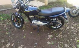 Jovem fica ferido em queda de motocicleta na SC-386 em Iporã do Oeste
