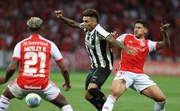 Inter perde para o Botafogo, que joga por empate na última rodada para ser campeão brasileiro