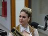 Soberanas da 45ª Oktoberfest realizam divulgação na Rádio Oeste