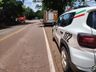 Motociclista fica ferido em colisão com carro na SC-163 em Itapiranga