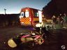 Acidente entre motos deixa dois feridos na SC 163, em Itapiranga