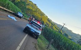 Motociclista que morreu em acidente em Mondaí é identificado