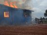 VÍDEO: Casa é destruída por incêndio em Campo Erê 