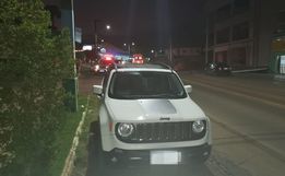Menino de oito anos fica ferido em atropelamento em Iporã do Oeste