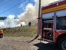 Bombeiros combatem incêndio em São José do Cedro