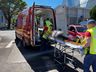 Atropelamento deixa mulher ferida no centro de São Miguel do Oeste 