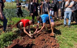 Lions Clube de Iporã do Oeste realiza mais uma etapa do Projeto 10 mil Árvores