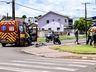 VÍDEO: Ciclista alcoolizado não consegue parar e colide em moto