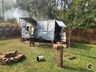 Incêndio destrói trailer de sucos no interior de Itapiranga
