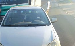 Colisão entre carro e ônibus é registrada na SC-163 em Iporã do Oeste