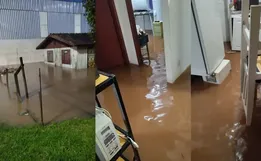 Temporais causam estragos em municípios catarinenses