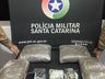 Dois são presos por tráfico de drogas durante operação da PM em São Miguel do Oeste