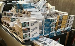 Tático apreende mais de R$ 50 mil em cigarros contrabandeados