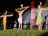 Encenação de Paixão e Morte de Cristo reúne grande público em Itapiranga