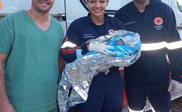Profissionais do Samu de Itapiranga realizam parto dentro de ambulância