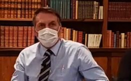 Bolsonaro diz em rede social que seu exame de coronavírus deu negativo