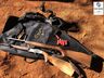 Polícia Militar Ambiental apreende armas de fogo e palanques nativos