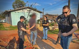 Operação da Polícia Civil combate furto de água em comunidade de SMOeste 