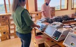 Cartório de Itapiranga realiza audiência de conferência de urnas para segundo turno