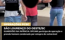Foragido  por estupro de vulnerável em Campo Erê é detido em Vitorino