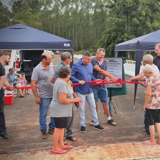 Barra Bonita inaugura nova ponte sobre o Rio das Antas