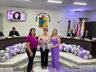 Legislativo de Bandeirante inaugura Galeria Lilás durante sessão solene