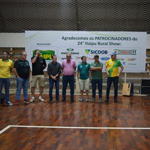 Confraternização Pré Itaipu Rural reúne imprensa, autoridades e patrocinadores 