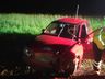 Saída de pista na SC-157 deixa uma pessoa ferida