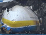 Imagens mostram maior avião de carga do mundo destruído na Ucrânia